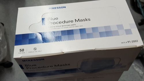 Mckesson blue procedure mask