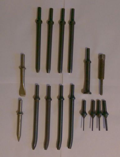 Straight &amp; offset 0.401 rivet sets for rivet guns aircraft tools for sale