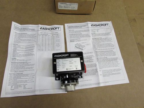 Ashcroft B424V XFS07 Pressure Switch