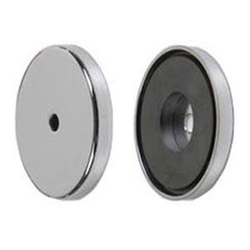 Ceramic Magnet Cup Assembly - Magnetic Cup 100 Lb Pull Force - 3.20&#034; .281 Hole