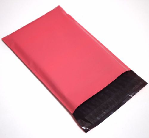 100 shipping bags 6x9 Pink color Poly Mailers Shipping Envelopes..