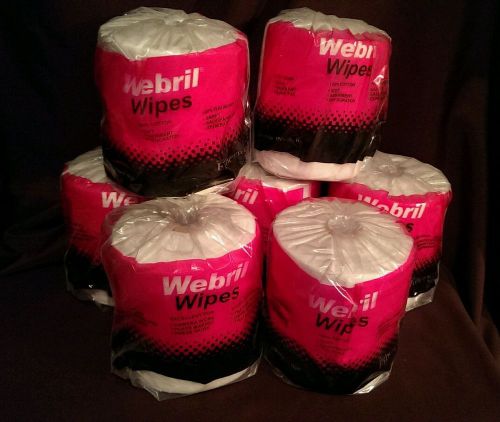 7 Webril Handi-pads 8x8  Bags 100 Wipes / Roll