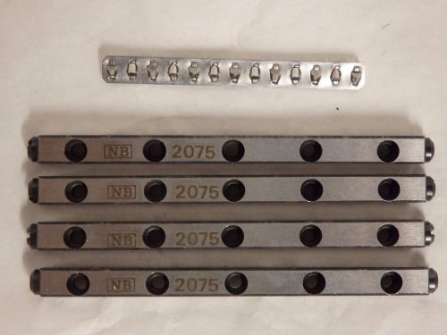 Nb-2075 crossed roller rail set 75 mm 171 pounds load capacity  (a6) for sale