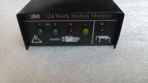 3M 724 Work Station Monitor W/POWER SUPPLY 24V/70MA