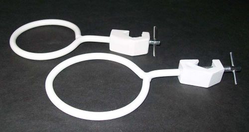 Funnel ring/retort clamp holder set of 2 , dia 75 mm and 62 mm approx for sale