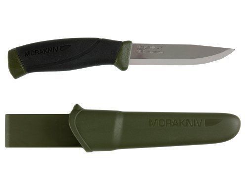 Morakniv Companion Fixed Blade Outdoor Knife with Sa...Free US Shipping New Item