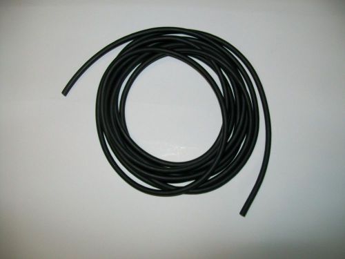 35 Continuous feet 1/8&#034; I.D x 1/32&#034;wall x 3/16&#034; O.D Surgical Latex Tubing BLACK