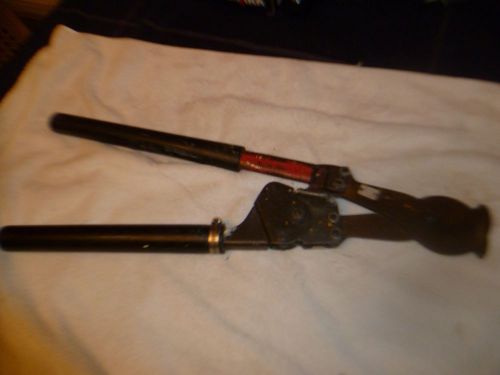 H.K. Porter  Cable Ratchet Cutter 2&#034; Capacity Works Great