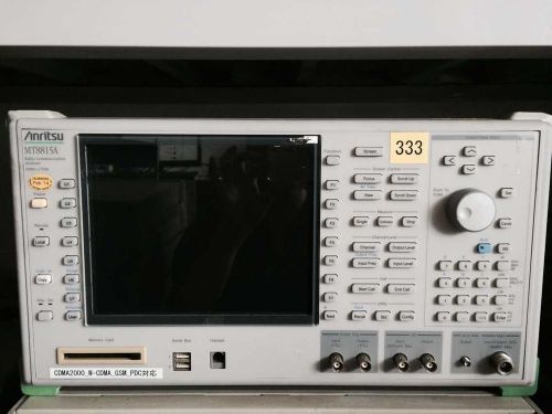 Anritsu MT8815A Radio Communication Analyzer, 30 MHz - 2.7 GHz