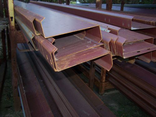 10” Red Iron Zee Purlins or Girts 12’ Long
