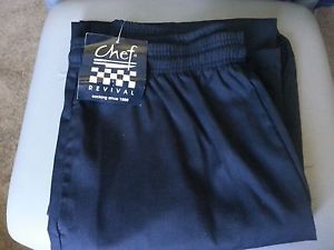 Chef Revival Baggy Pants Size XL- Black