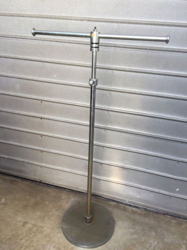 Vintage Deco Industrial Clothing Rack Stand