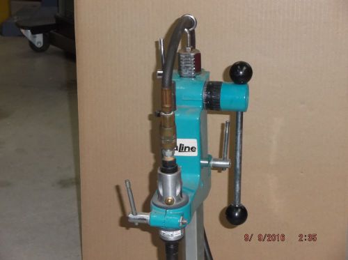 Nuline drill press stand with die grinder air motor for sale