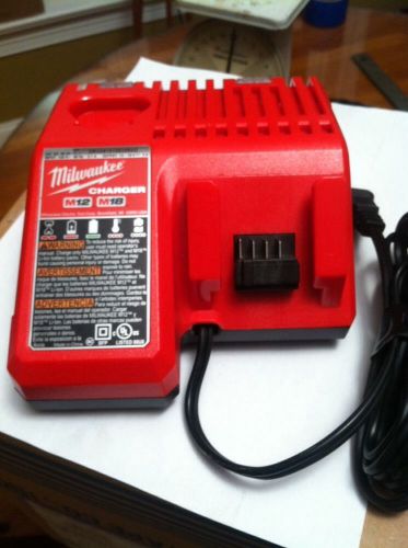 Milwaukee m12/m18 battery charger for sale