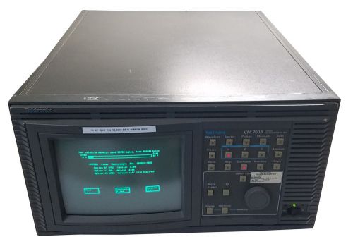 Tektronix vm700a 01 - 11 - 48 digital waveform monitor for sale