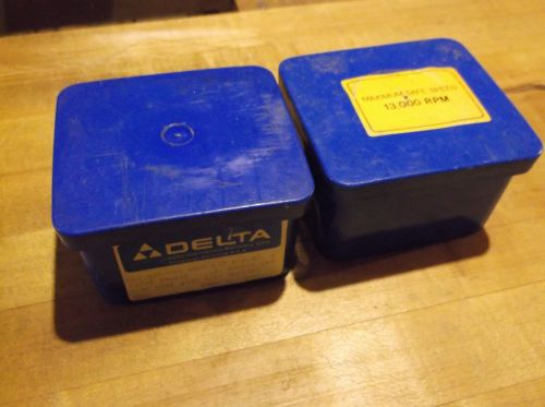 Two DELTA SHAPER CUTTER CARBIDE TIPPED 3/4&#034; BORE WITH 1/2 B