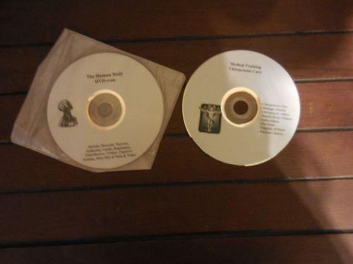 Chiropractic Human Body DVD and Medical Training Chiropractic care CD