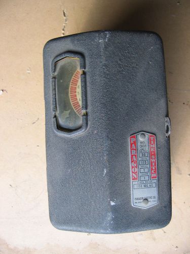 Antique paragon mechanical timer - 115 vac - 1 pole, 30 amp contacts for sale