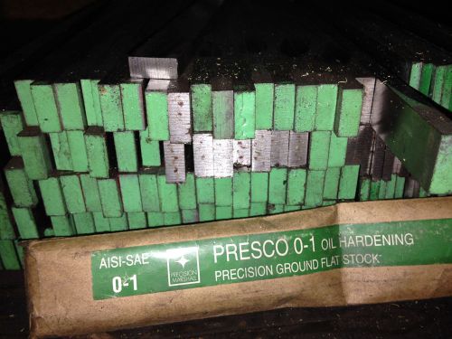 12pc lot 5/32&#034; or 5/16&#034;  x 3/4&#034; x 10 1/4&#034;  ground flat stock o1 oil hard steel for sale