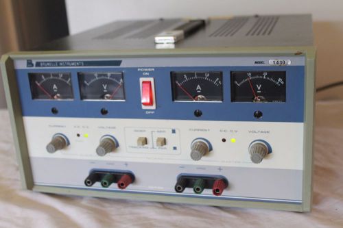 Brunelle Instrument 1430 Power Supply Ham Amateur Radio