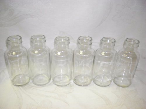 Lot of 6 8 oz. lab bottles for sale