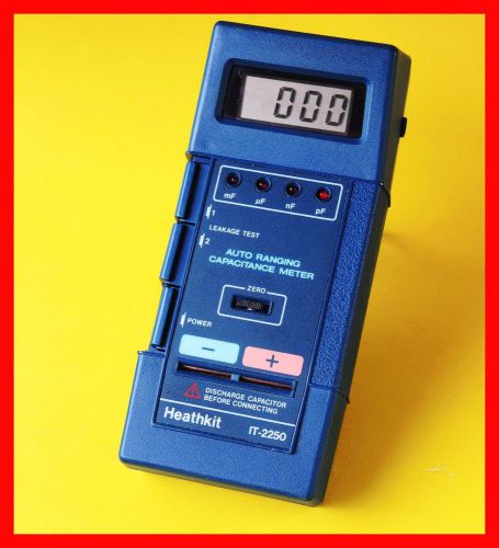 Heathkit it-2250 auto ranging capacitance meter led for sale