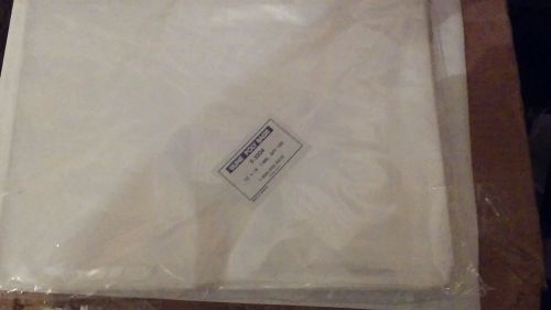 100 CLEAR 12 x 18 POLY BAGS 1 MIL PLASTIC FLAT OPEN TOP