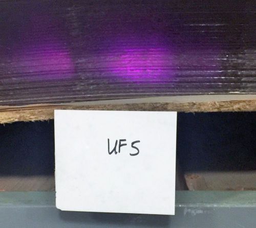 1/8&#034; clear uf-5 ultra-violet sun-protected acrylic plexiglas .125&#034; x 12&#034; x 48&#034; for sale