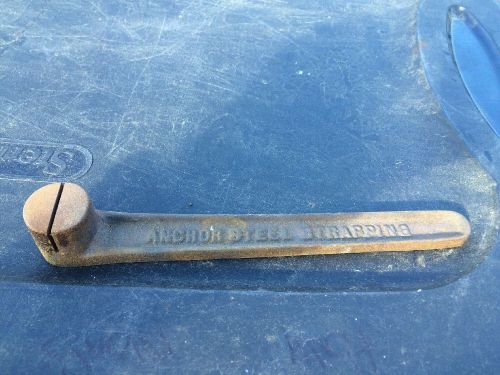 Antique Anchor Steel Strapping Banding Tool Metal Forming Bending Blacksmith