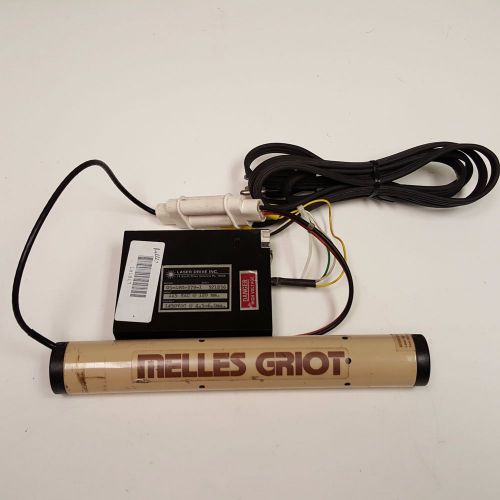 Melles Griot 05-LHR-911 Laser / 05-LPM-379-1 Power Supply
