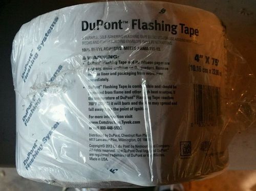Dupont flashing tape 4&#034; x 75&#039;