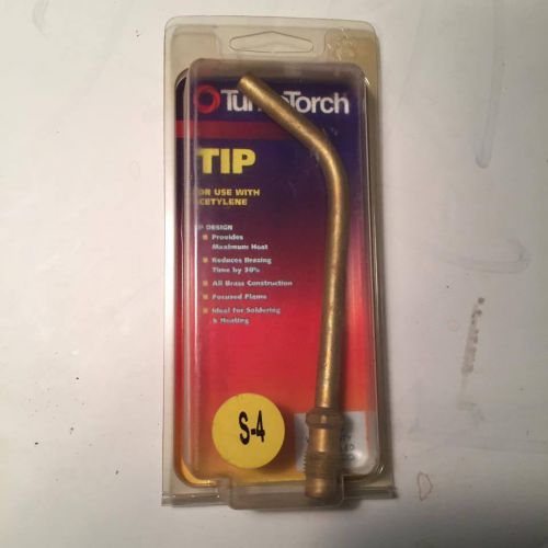TurboTorch 0386-0113 S-4 SOF-FLAME TIP Fits WA-400 Torch Handle for Acetylene