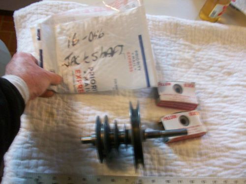 Jack shaft with pillow blocks from sears craftsman 6&#034; metal lathe #109-20630 for sale
