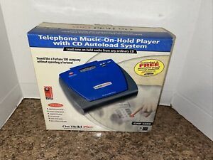 On-Hold Plus OHP 5000 Telephone Music On Hold Player New Open Box Estate Item