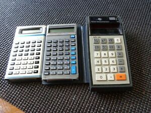 TI calculators used not working TI 35,35 plus &amp; SR-10 for parts
