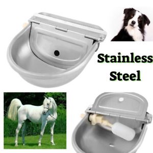 Automatic Stainless Water Waterer Stock For Horse Cattle Goat Sheep Dog Farm NEW