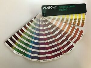 Pantone Process Color Guide Coated Swatch Fan Guide Ring Bound