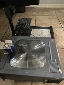 3M 9700 Overhead Projector With Nib Bulb Portable Case Super Clean Tested
