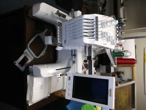commercial embroidery machine BMP9 slightly used a few hours