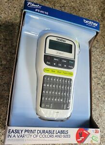 Brother PT-H110 Portable Thermal Label Maker - White NEW IN BOX