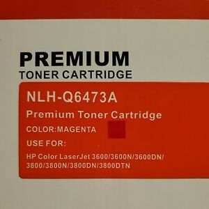 HP LaserJet Q6473A Magenta Toner For Laser Jet 3600 SEALED replacement cartridge