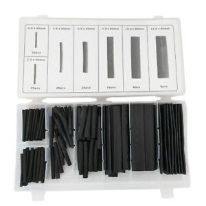 127pcs Heat Shrink Tubing Shrinkable Tubes Assortment Wire Cable Sleeve