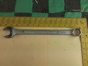 WRIGHT TOOL 11-27mm Combination Wrench Open/Box End USA 27mm