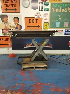 American Lifts T1036022 61&#034;x42&#034; Electric Hydraulic Table, 2200 lbs Works!!