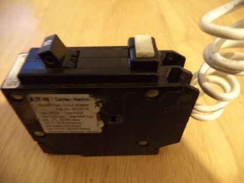 Eaton cutler hammer gfcb115 circuit breaker 1 pole 20 amp tested free shipping for sale