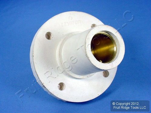 New leviton white 17 series female cam-type panel receptacle 690a 600v 17r22-w for sale