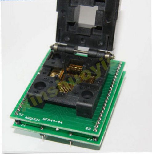 1x TQFP44 QFP44 PQFP44 To DIP40 IC Test Converter Socket programmer Adapter