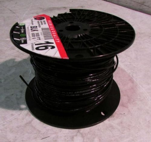Uci machine tool wire 16 awg stranded 500 ft 600v black tffn/mtw/awm for sale
