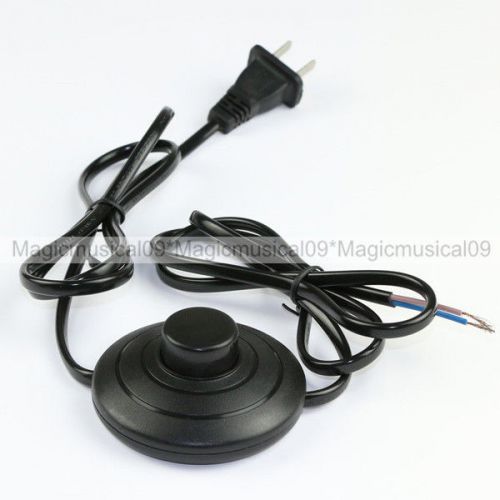In-line foot push lamp power cord with foot switch 1.8m us plug for sale