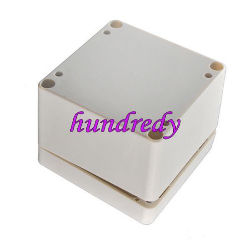 Waterproof plastic electronic projects box enclousure case diy 60*79*79mm for sale